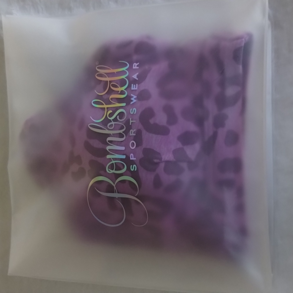 ๐RESERVED๐ Bombshell Pumped Animal Purple Cheetah Leopard Print Lavender Bra - Picture 8 of 13